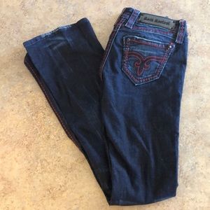 ROCK REVIVAL Boot Cut Irina Jean, Size 24